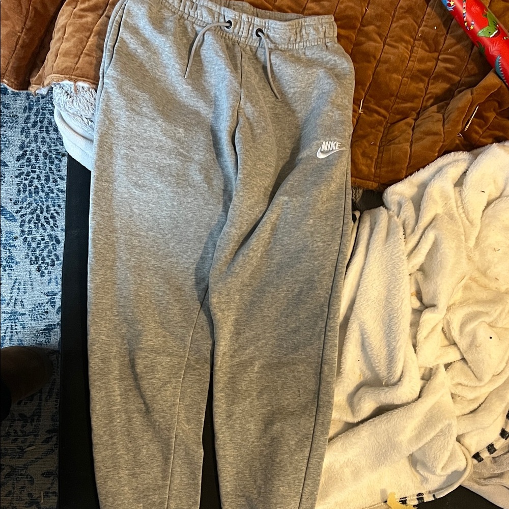 Nike Kids Light Gray Joggers